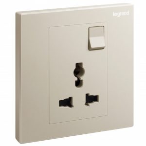 Ổ cắm đơn đa năng có công tắc Galion 282434-C2