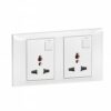 Ổ cắm đôi đa năng có công tắc Belanko S - 617669